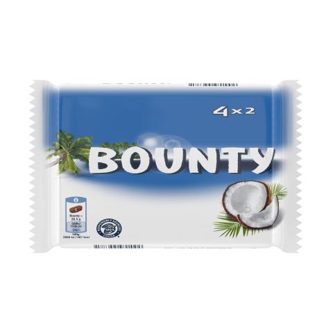 BOUNTY® barre x4 228g, carton de 12